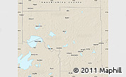 Shaded Relief Map of Itasca County