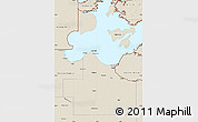 Shaded Relief Map of Lake of the Woods County