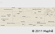 Shaded Relief Panoramic Map of Olmsted County
