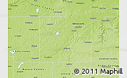 Physical Map of Rice County