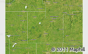 Satellite Map of Rice County