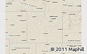 Shaded Relief Map of Rice County