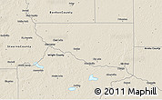 Shaded Relief 3D Map of Sherburne County