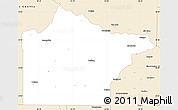 Classic Style Simple Map of Wright County
