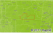 Physical 3D Map of ZIP code 39743
