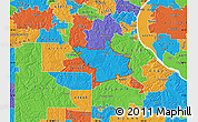 Political Map of ZIP code 63020