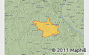 Savanna Style Map of ZIP code 63020