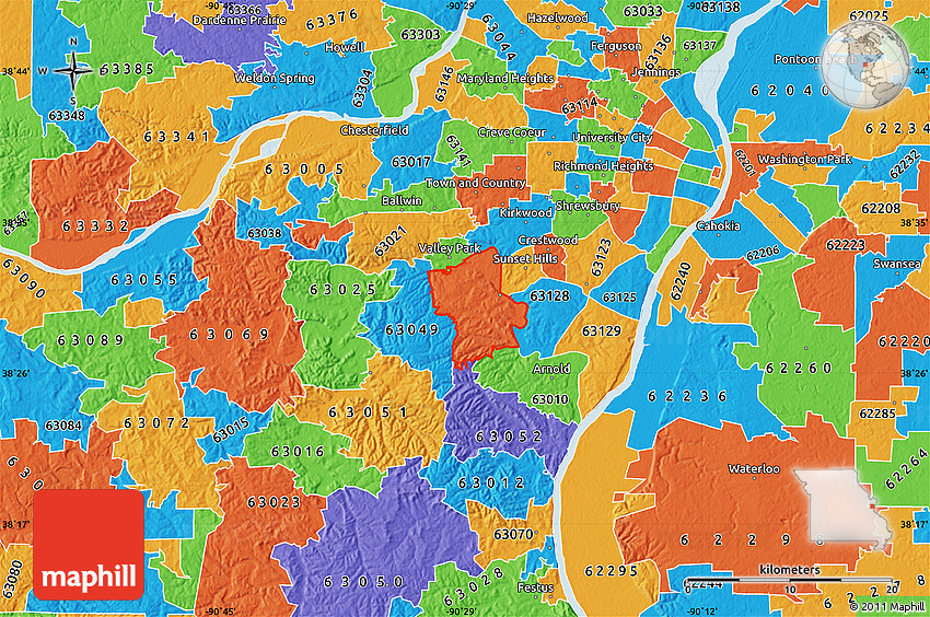 West St Louis Mo Zip Code IUCN Water