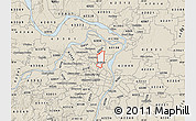 Classic Style Map of ZIP code 63136