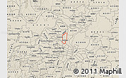 Shaded Relief Map of ZIP code 63136