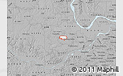 Gray Map of ZIP code 63367