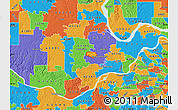 Political Map of ZIP code 63367
