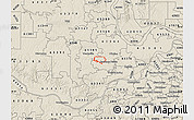Shaded Relief Map of ZIP code 63367