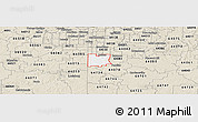 Classic Style Panoramic Map of ZIP code 64012