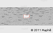Gray Panoramic Map of ZIP code 64012