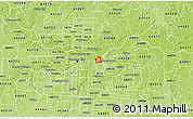 Physical 3D Map of ZIP code 64053