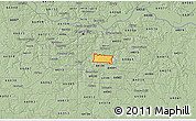 Savanna Style 3D Map of ZIP code 64138