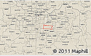 Shaded Relief 3D Map of ZIP code 64138