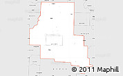 Silver Style Simple Map of ZIP code 65560