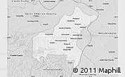 Silver Style Map of Saint Louis County
