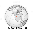 Outline Map of ZIP Codes Starting with 594