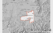 Gray Map of ZIP code 59718