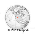 Outline Map of ZIP Code 59718