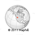 Outline Map of ZIP Code 59840