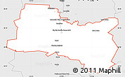 Silver Style Simple Map of ZIP code 59840