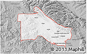 Gray 3D Map of ZIP code 59937
