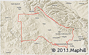 Shaded Relief 3D Map of ZIP code 59937