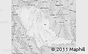 Silver Style Map of Beaverhead County