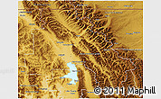 Physical 3D Map of Flathead County