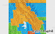 Political Map of Flathead County