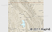 Shaded Relief Map of Flathead County