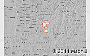 Gray Map of ZIP code 68005