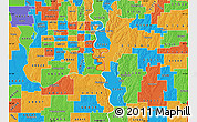 Political Map of ZIP code 68005