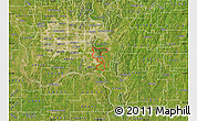 Satellite Map of ZIP code 68005