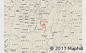 Shaded Relief Map of ZIP code 68005