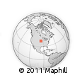 Outline Map of ZIP Code 68005