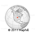Outline Map of ZIP Code 68064