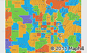 Political Map of ZIP code 68154