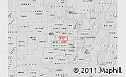 Silver Style Map of ZIP code 68154