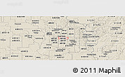 Classic Style Panoramic Map of ZIP code 68154