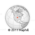 Outline Map of ZIP Codes Starting with 688