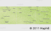 Physical Panoramic Map of Johnson County