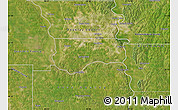 Satellite Map of Sarpy County