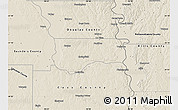 Shaded Relief Map of Sarpy County