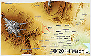 Physical 3D Map of ZIP code 89149