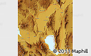 Physical Map of ZIP code 89405